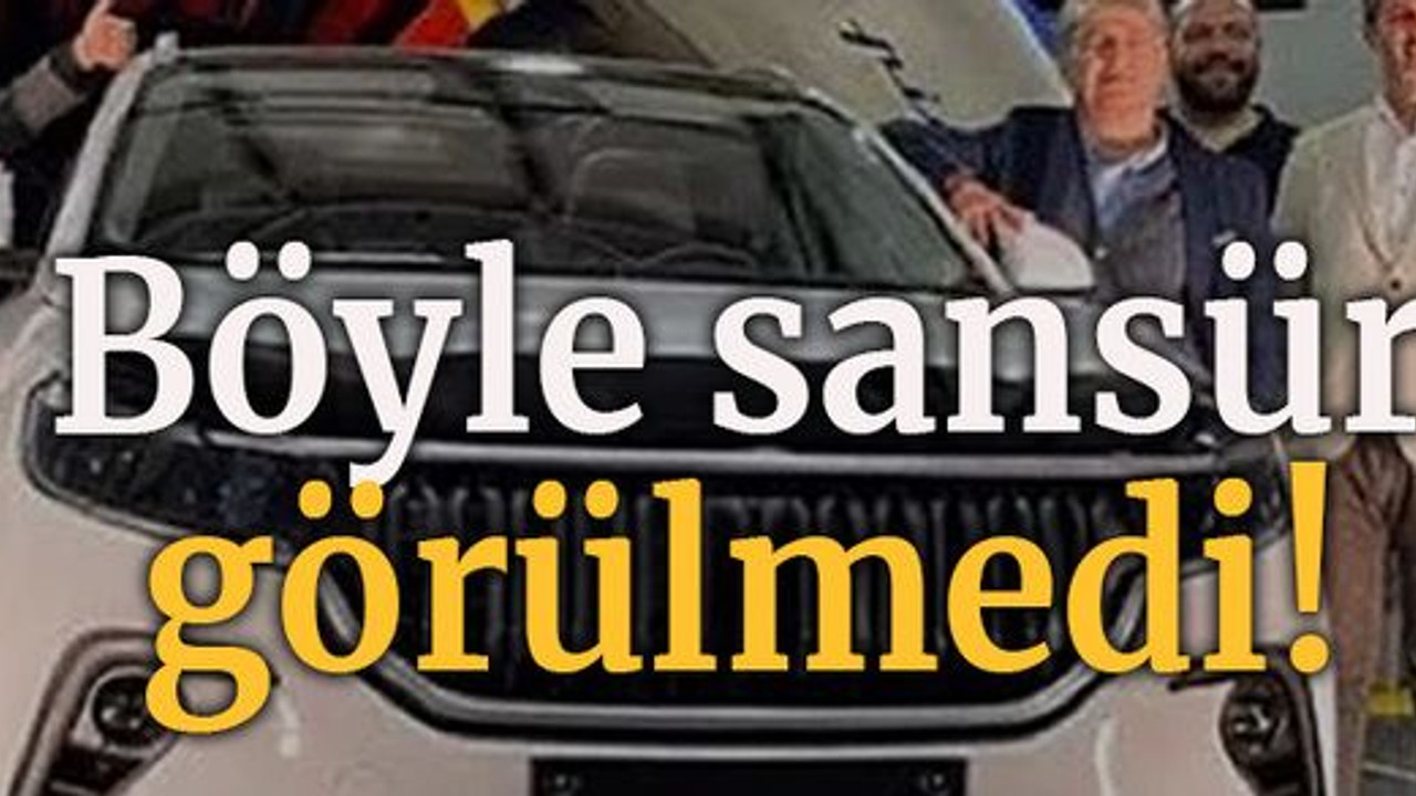 Böyle sansür görülmedi!